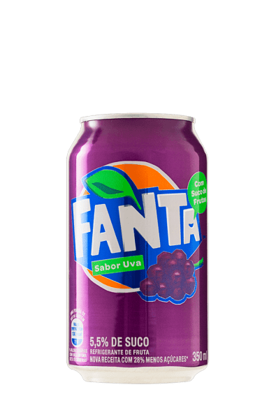 Fanta uva lata 350ml